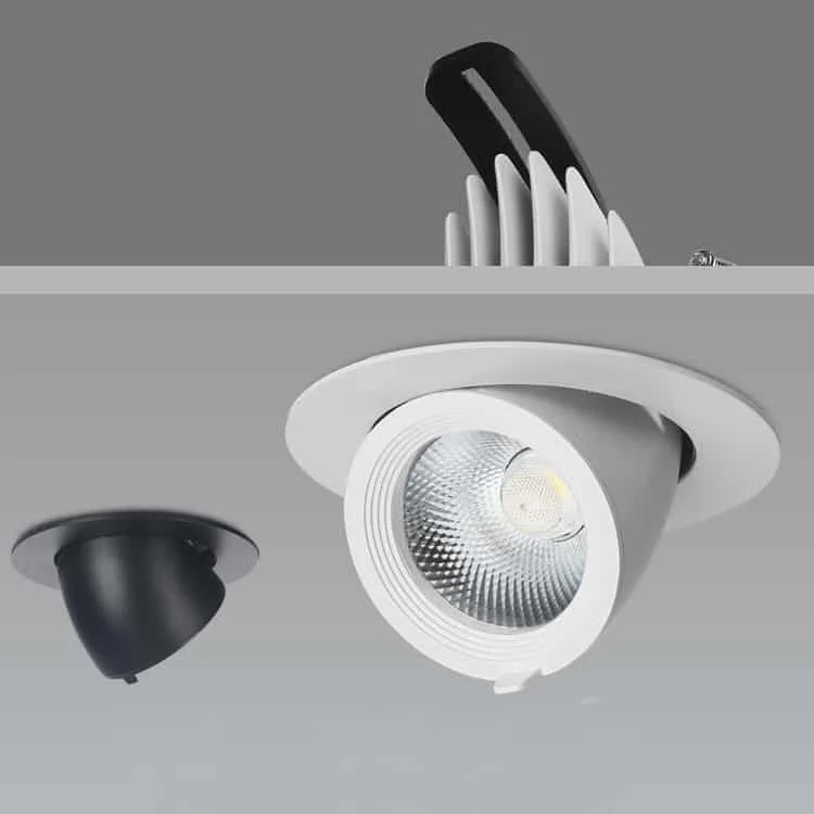 가동 테두리형 LED 다운라이트