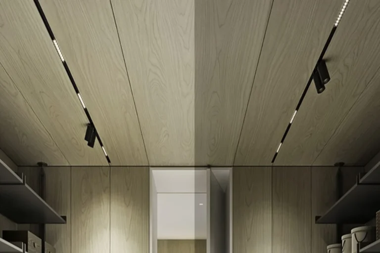Iluminación de carril magnético