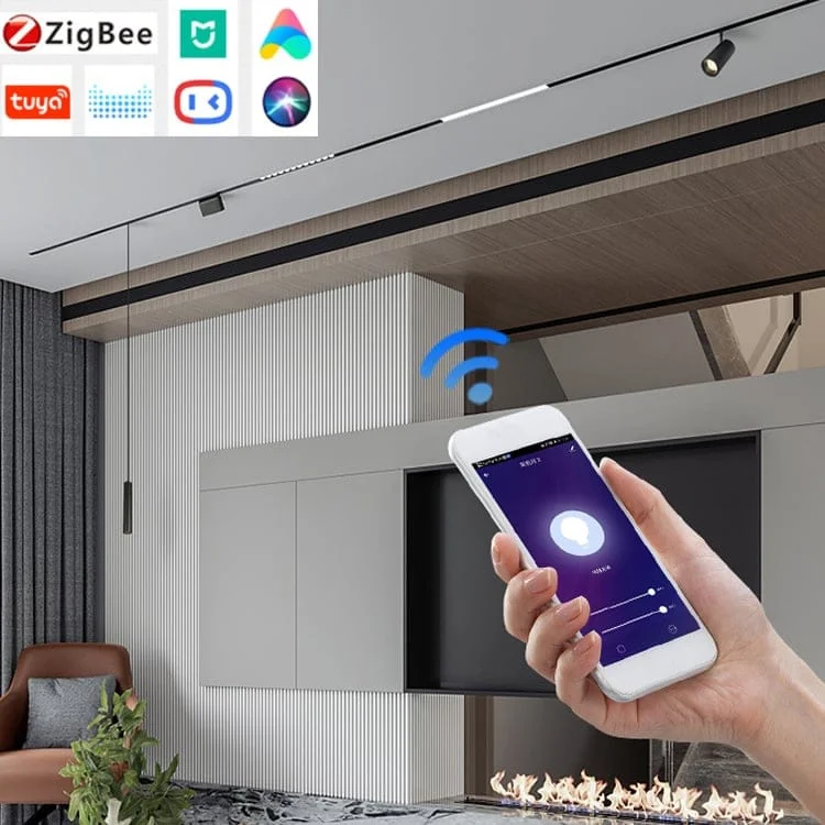Zigbee 게이트웨이 및 Tuya 기반 스마트 마그네틱 레일