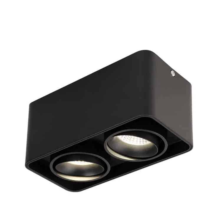 10W-40W 사각형 다등 직부 다운라이트