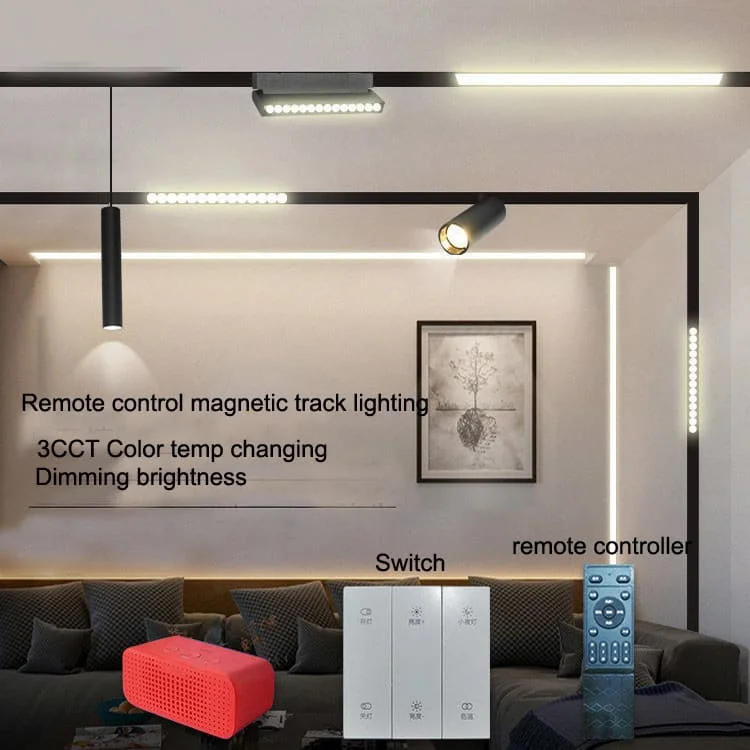 리모컨형 LED 마그네틱 레일 조명