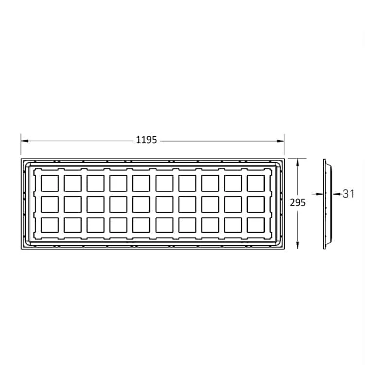 1200x300 LED 패널