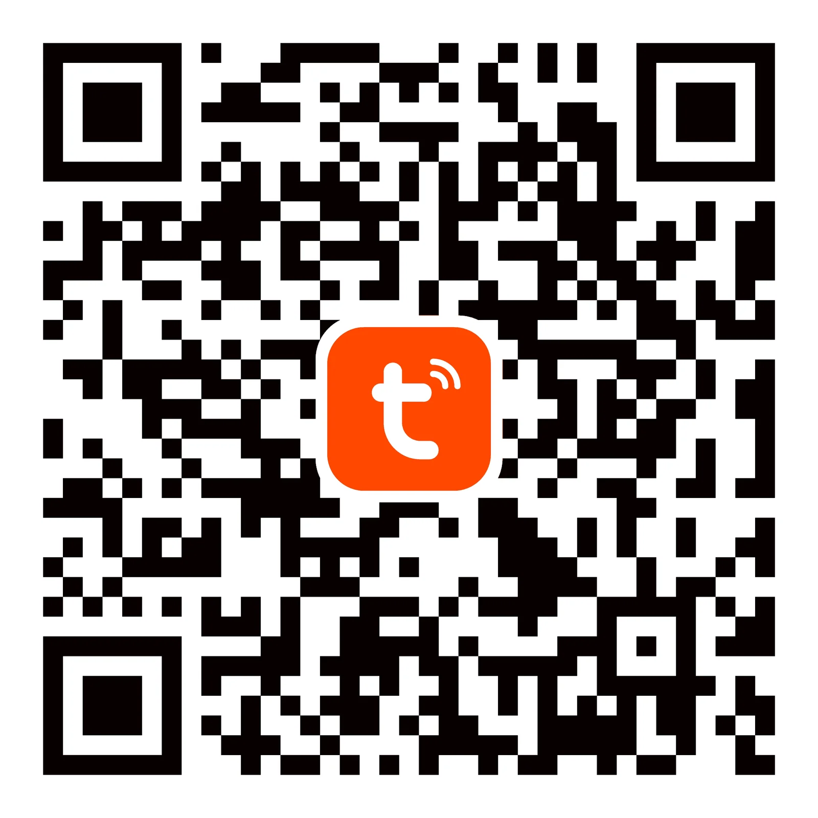 Tuya 앱 설치용 QR 코드